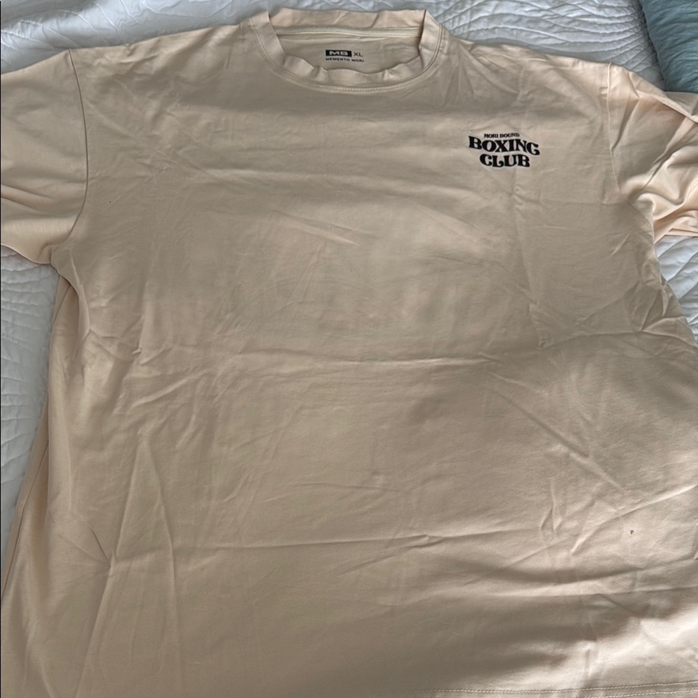 Boxing Club Beige T-Shirt